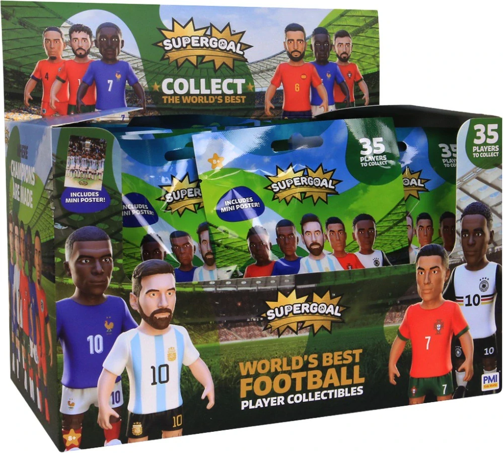 Alltoys Supergoal figurka fotbalisty + mini plakát