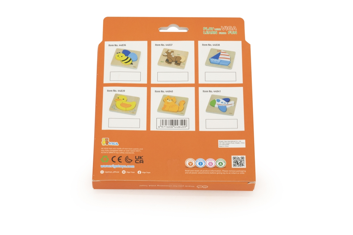 Viga Dřevěné puzzle pro nejmenší - Kočička