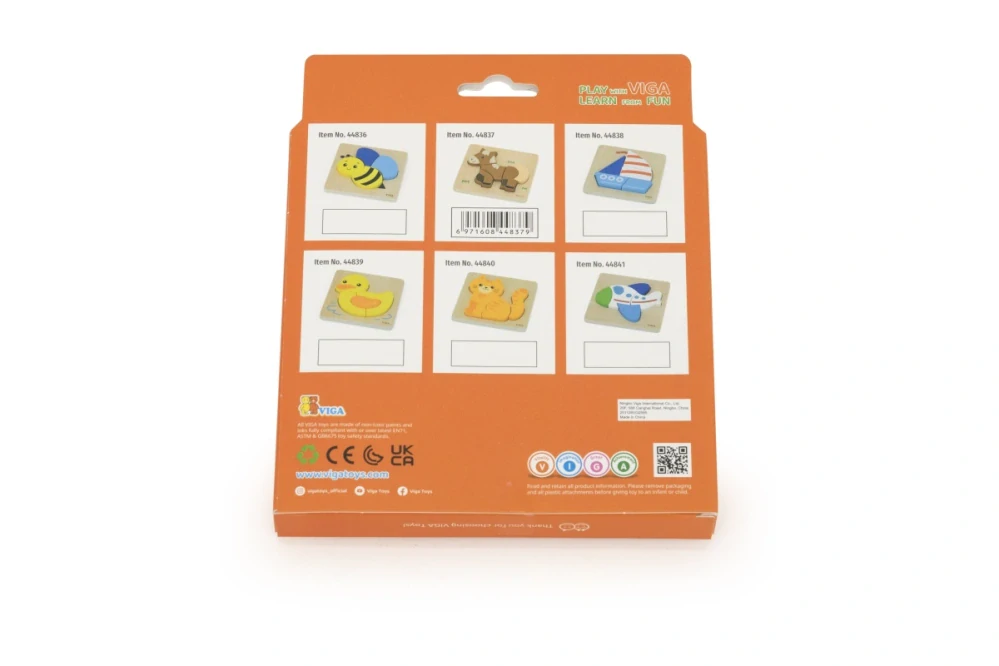 Viga Dřevěné puzzle pro nejmenší - Koník