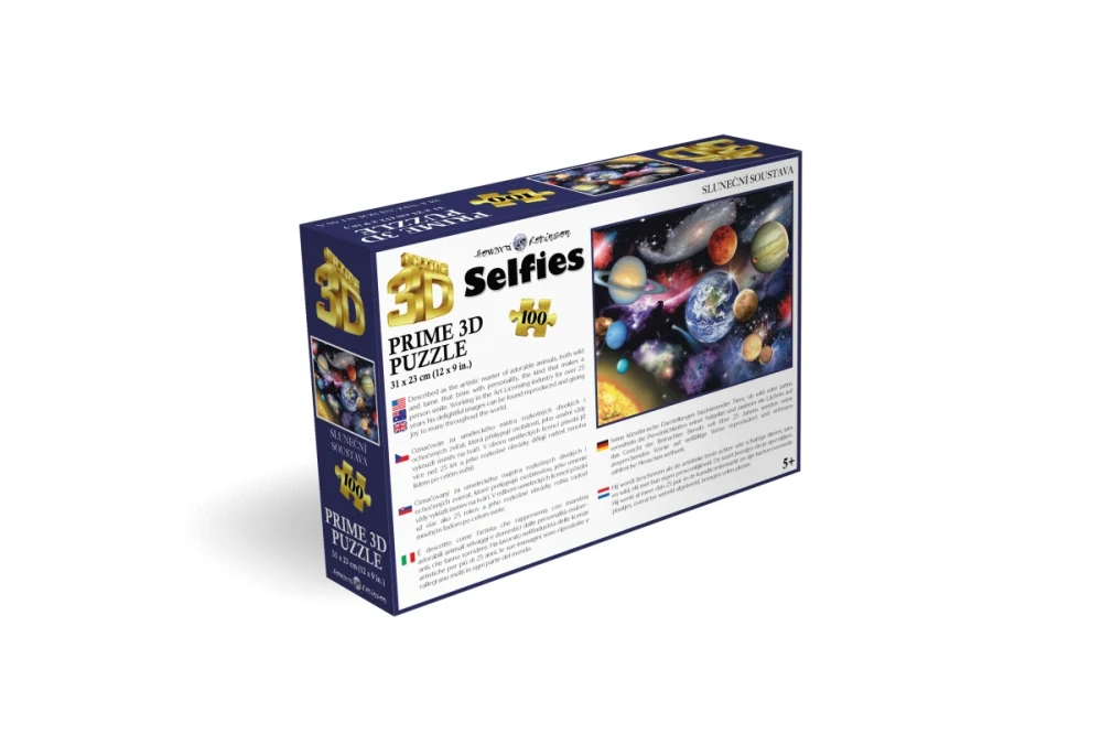 Lamps Puzzle 3D - Sluneční soustava