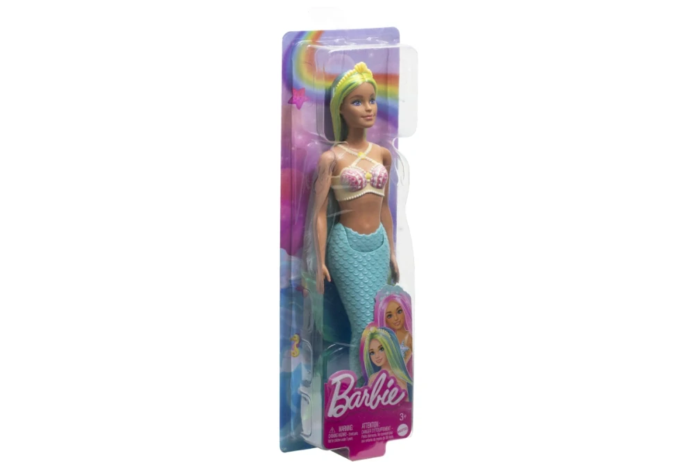 Mattel Barbie Pohádková mořská panna-modrá HRR03