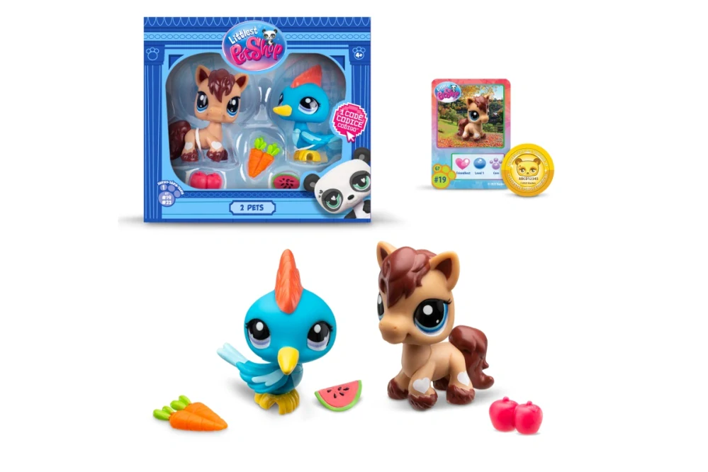 Littlest Pet Shop 2 figurky - 6 druhů assort