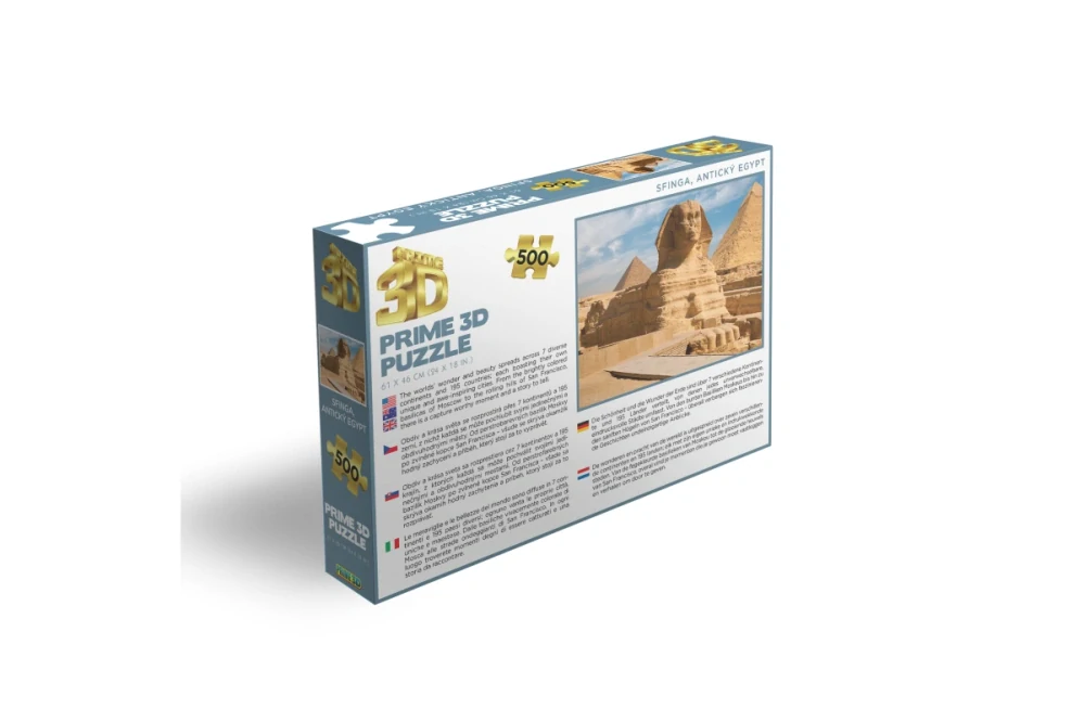 Lamps Puzzle 3D - Sfinga Egypt
