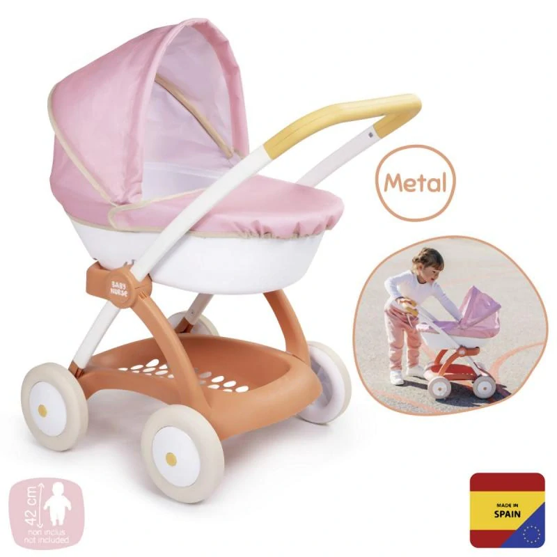Smoby Baby Nurse Kočárek hluboký pro panenky