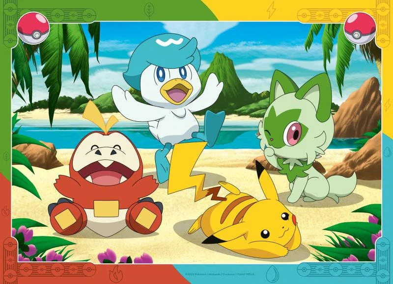 Ravensburger Pokémon 4x100 dílků