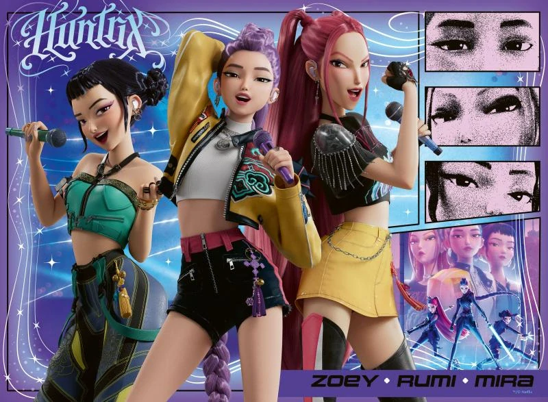 Ravensburger K-pop: Lovkyně démonů 100 dílků