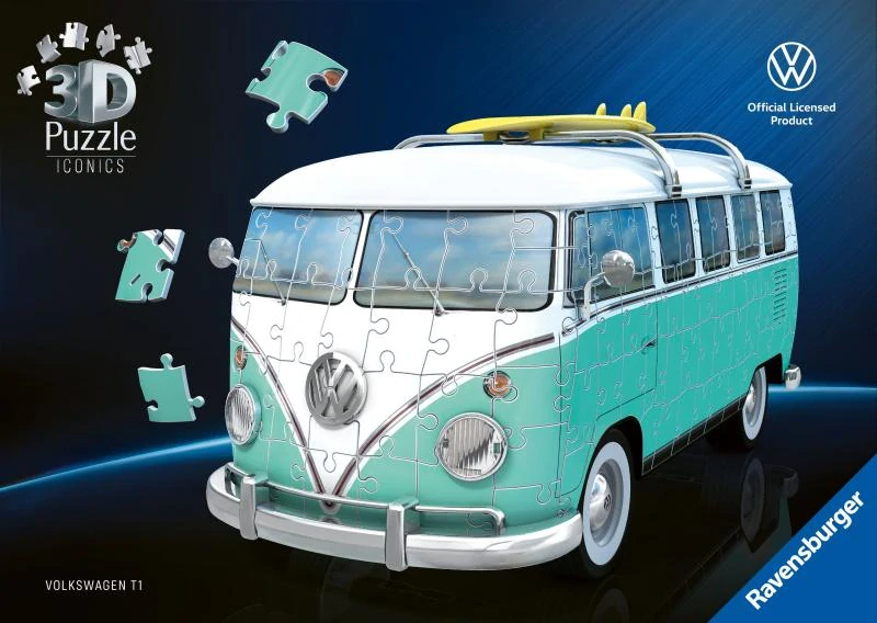 Ravensburger Iconics: Volkswagen T1 Chrome