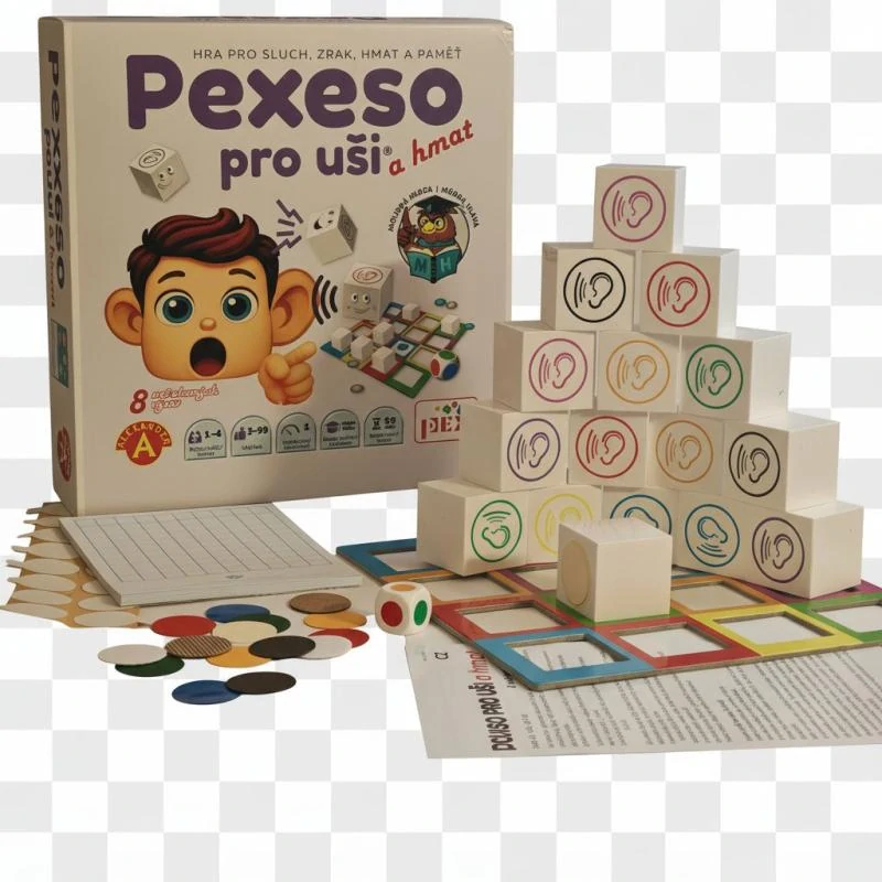 PEXI Pexeso pro uši® a hmat