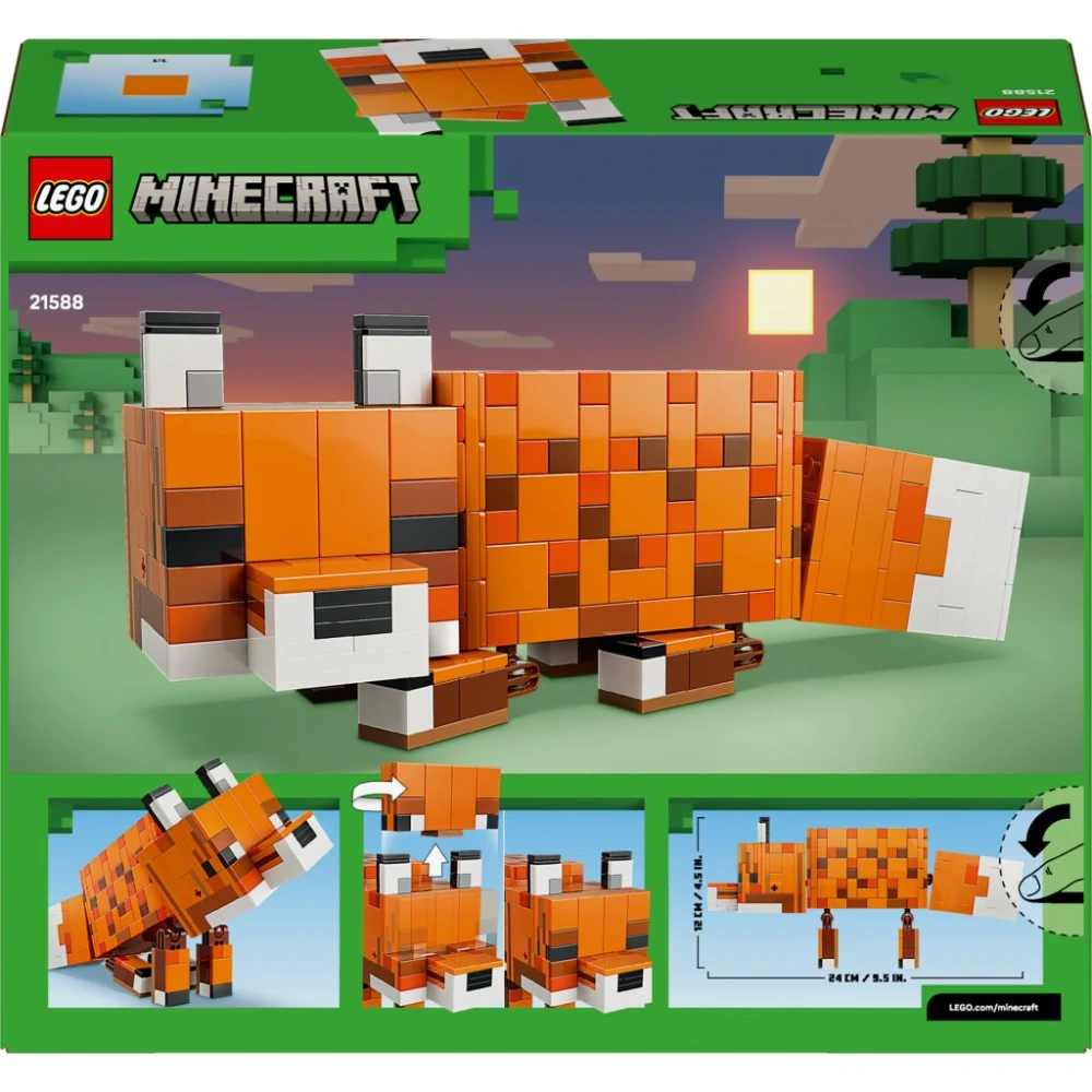 LEGO® 21588 Minecraft® Liška