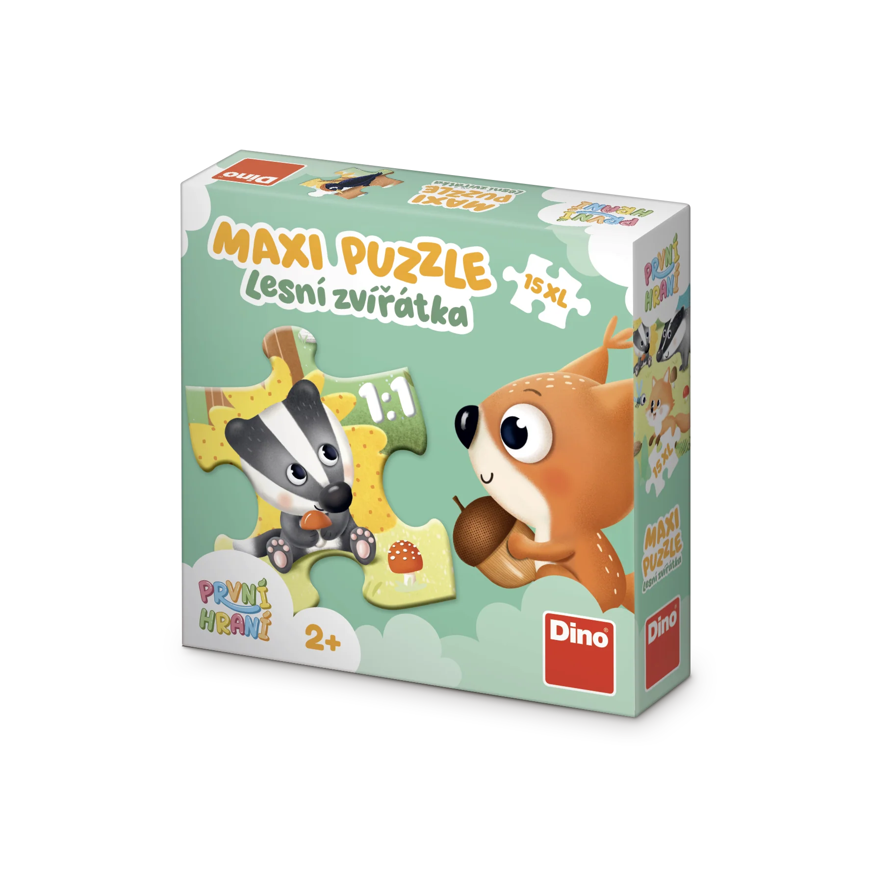Dino První hraní: Lesní zvířátka 15 maxi Puzzle