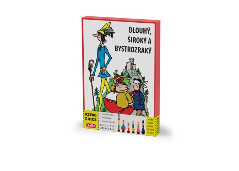 Efko Dlouhý, Široký a Bystrozraký společenská hra