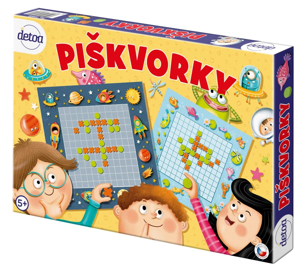Detoa Piškvorky strategická společenská hra v krabici 33x23x3,5cm