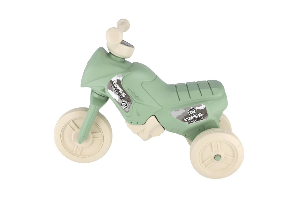 Odrážedlo Enduro Yupee pastelově zelené malé výška sedadla 26cm nosnost do 25kg 12m+