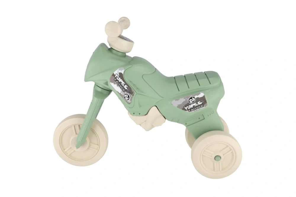 Odrážedlo Enduro Yupee pastelově zelené velké výška sedadla 31cm nosnost do 25kg 12m+