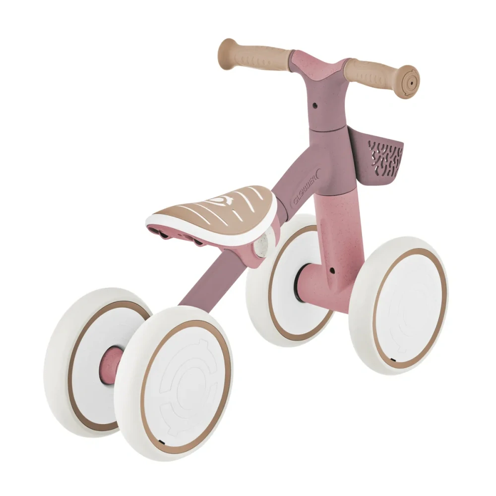 Globber Odrážedlo pro nejmenší LEARNING BIKE ECOLOGIC, berry