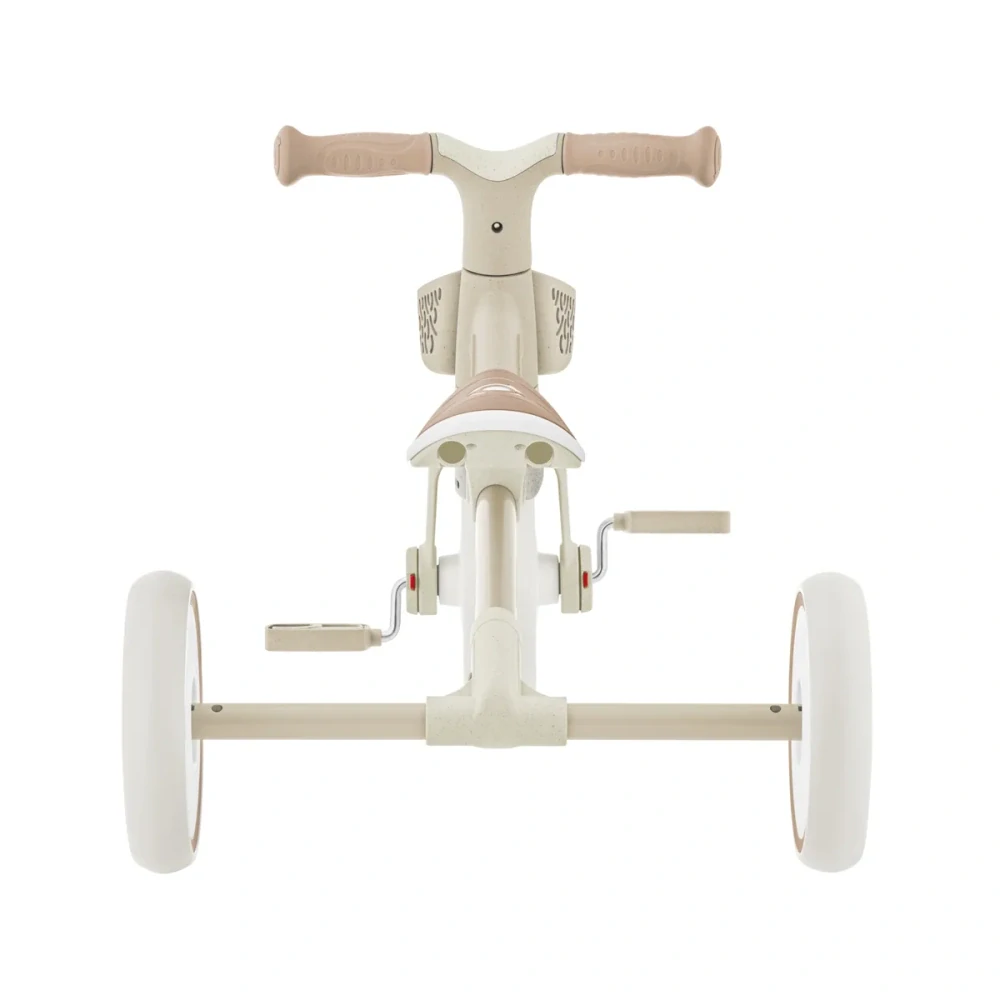 Globber Tříkolka LEARNING TRIKE 2v1 PLUS ECOLOGIC, coconut