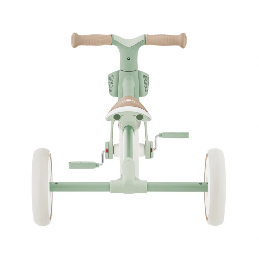 Globber Tříkolka LEARNING TRIKE 2v1 PLUS ECOLOGIC, pistachio