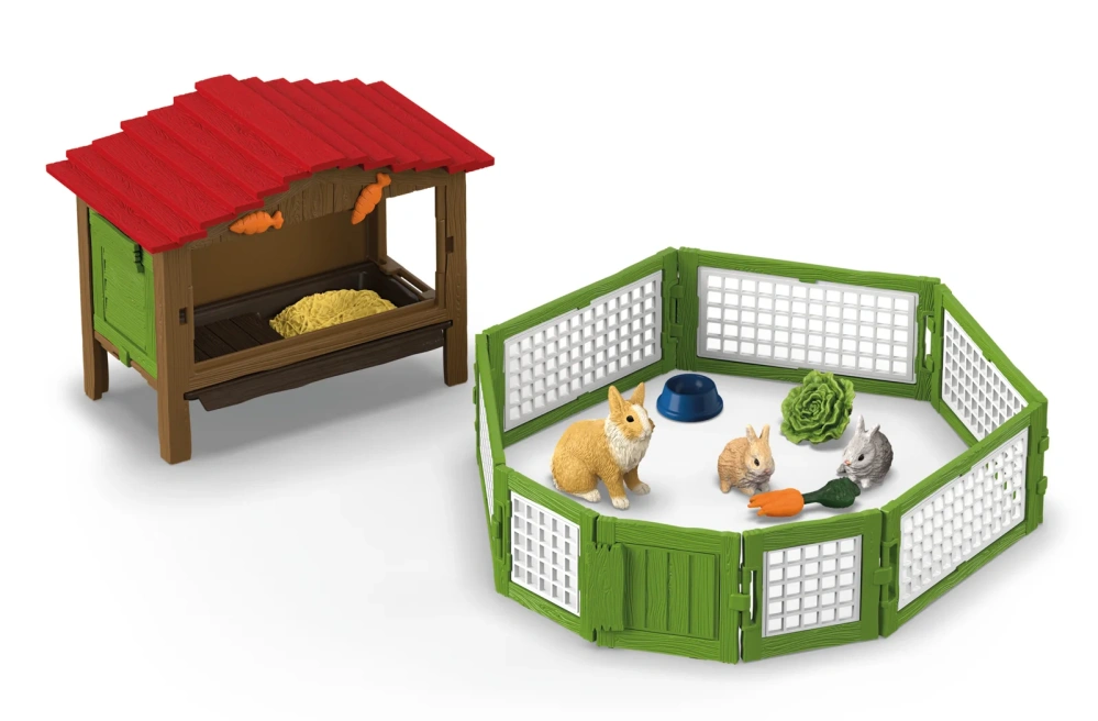 Schleich 42728 Králíkárna