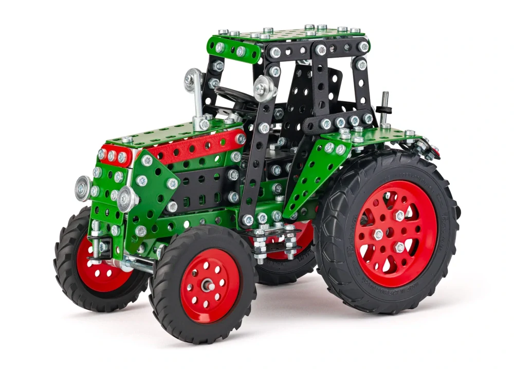 Merkur - Traktor 4x4 zelený, 567 dílků