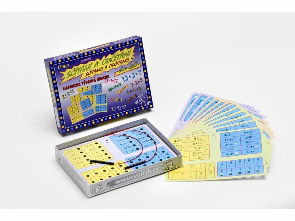 Svoboda Elektrická výuková hra Sčítání a odčítání do 20