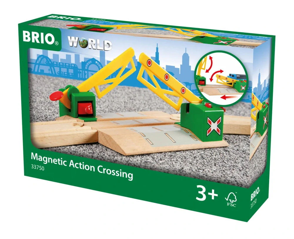 Brio 33750 Železniční přejezd magnetický