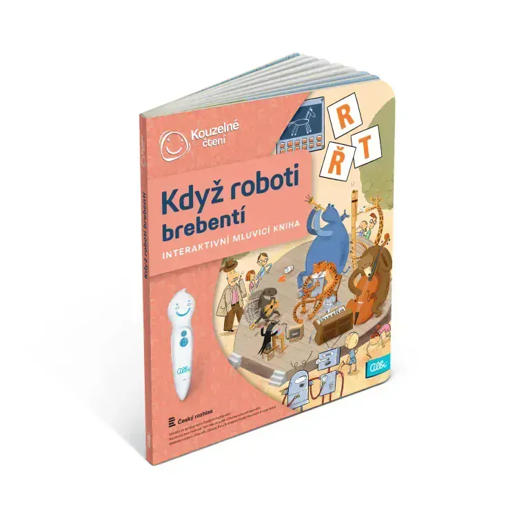 Albi Kouzelné čtení Kniha Když roboti brebentí