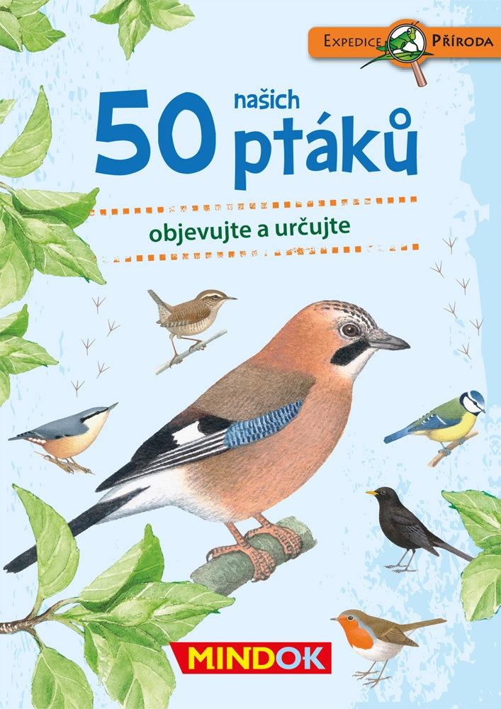 Mindok 50 našich ptáků