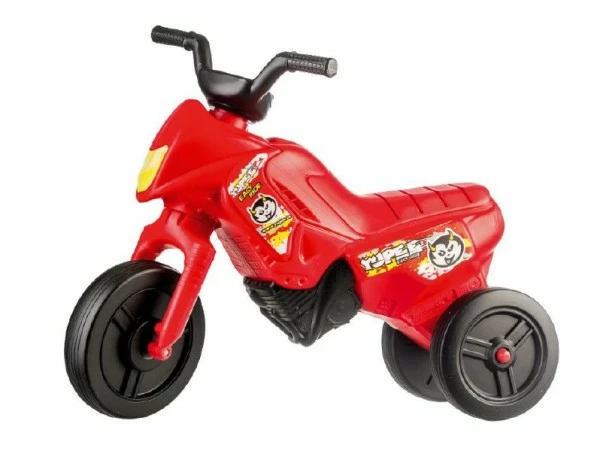 Teddies odrážedlo Enduro Yupee červené malé