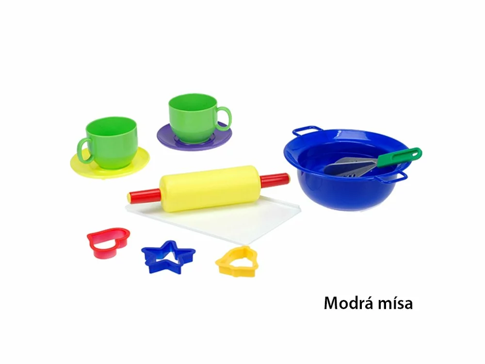 Mikro Kuchyňský set 11 ks 3 barvy v síťce assort