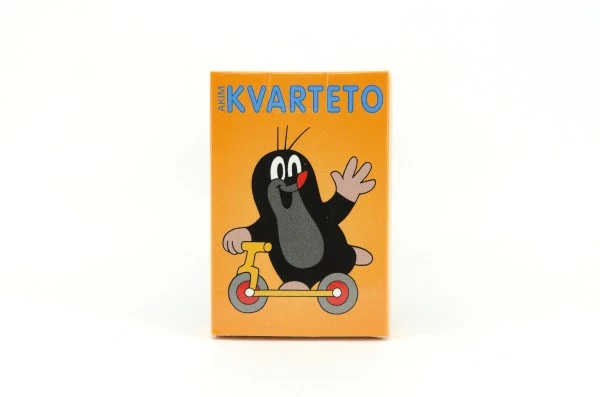 Akim Kvarteto Krtek 2 společenská hra - karty v papírové krabičce 6 x 9 cm