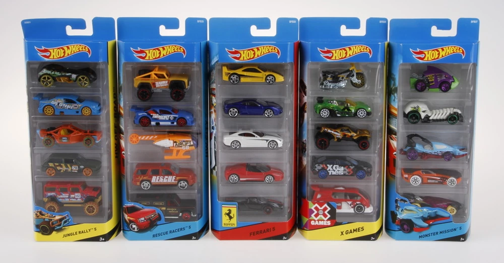 Hot Wheels Angličák 5 ks assort