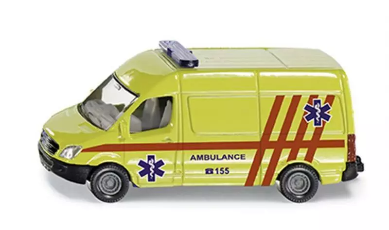 SIKU česká verze - ambulance dodávka