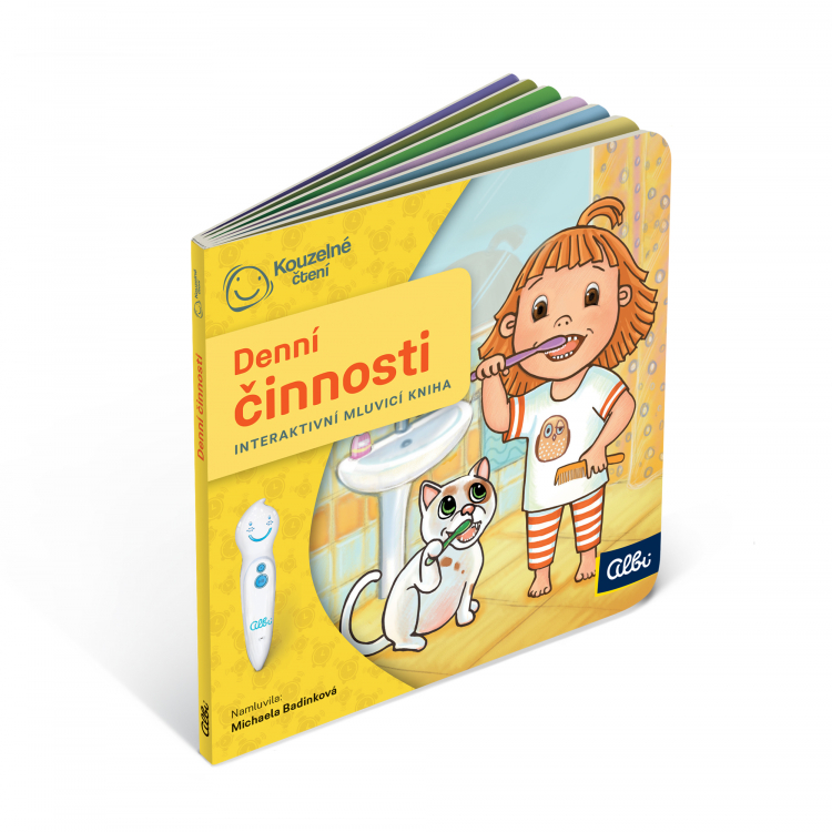 Albi Kouzelné čtení MINIKNIHA - DENNÍ ČINNOSTI