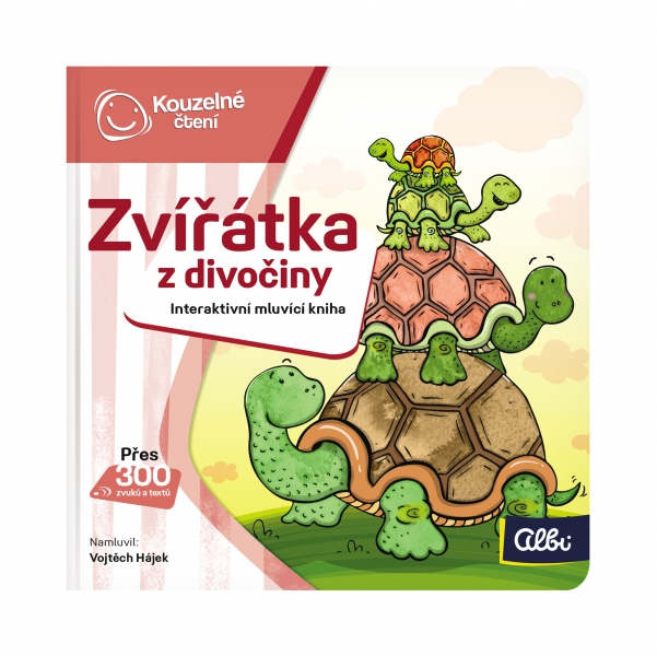 Albi Kouzelné čtení MINIKNIHA - ZVÍŘÁTKA Z DIVOČINY