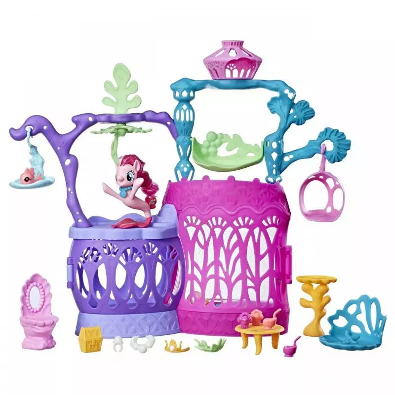 Hasbro My Little Pony Svítící podmořský hrací set s bublifukem