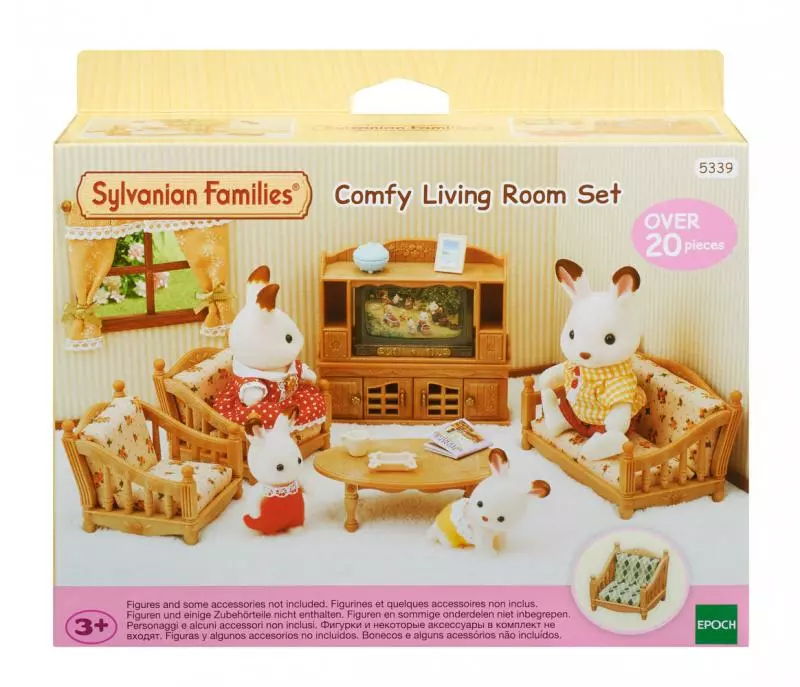 Sylvanian Families set - obývací pokoj
