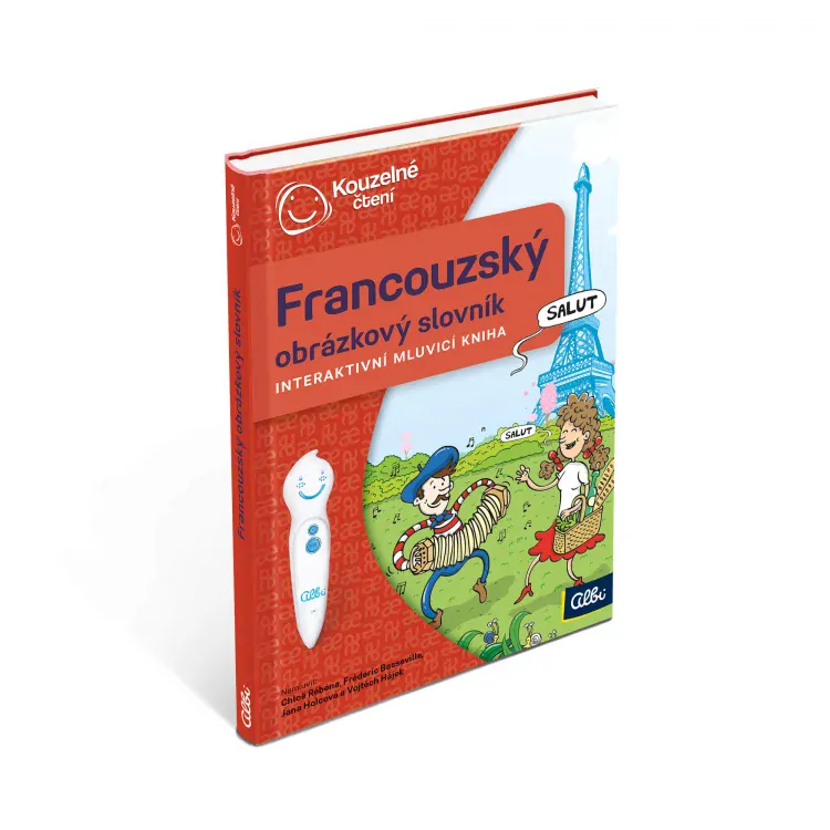 Albi Kouzelné čtení KNIHA FRANCOUZSKÝ OBRÁZKOVÝ SLOVNÍK