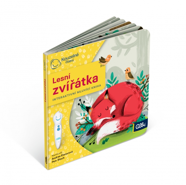 Albi Kouzelné čtení MINIKNIHA PRO NEJMENŠÍ - LESNÍ ZVÍŘÁTKA