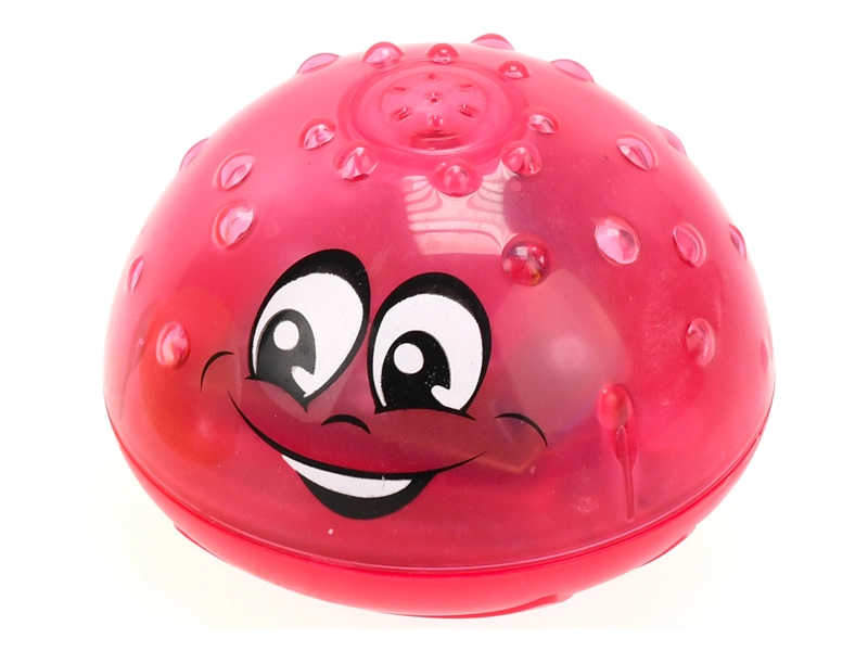 Veselá hračka do vany - červená fontánka