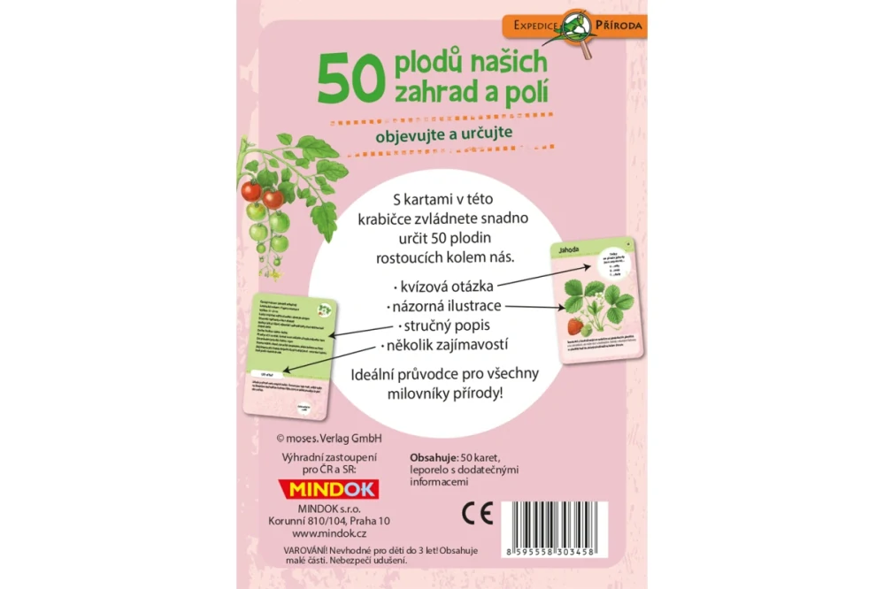 Mindok Expedice příroda: 50 plodů našich zahrad a polí