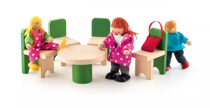 Woody Nábytek do domečku "Kuchyň s jídelnou"