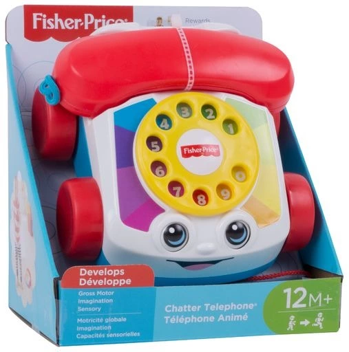 Mattel Fisher Price Tahací telefon