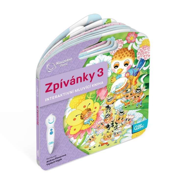 Albi Kouzelné čtení Kniha Zpívánky 3