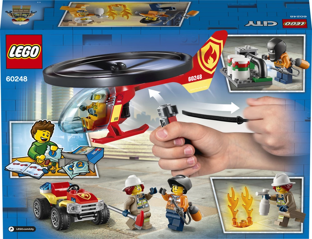 LEGO City 60248 Zásah hasičského vrtulníku