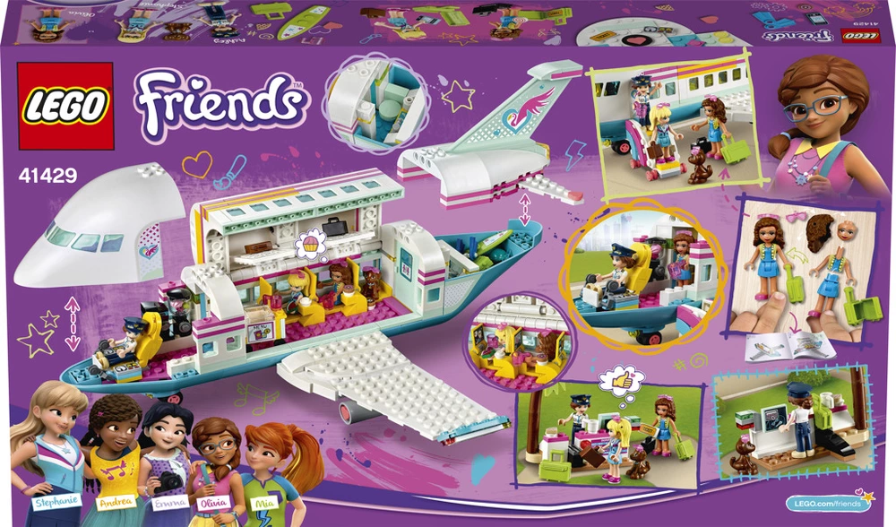 Lego Friends 41429 Letadlo z městečka Heartlake
