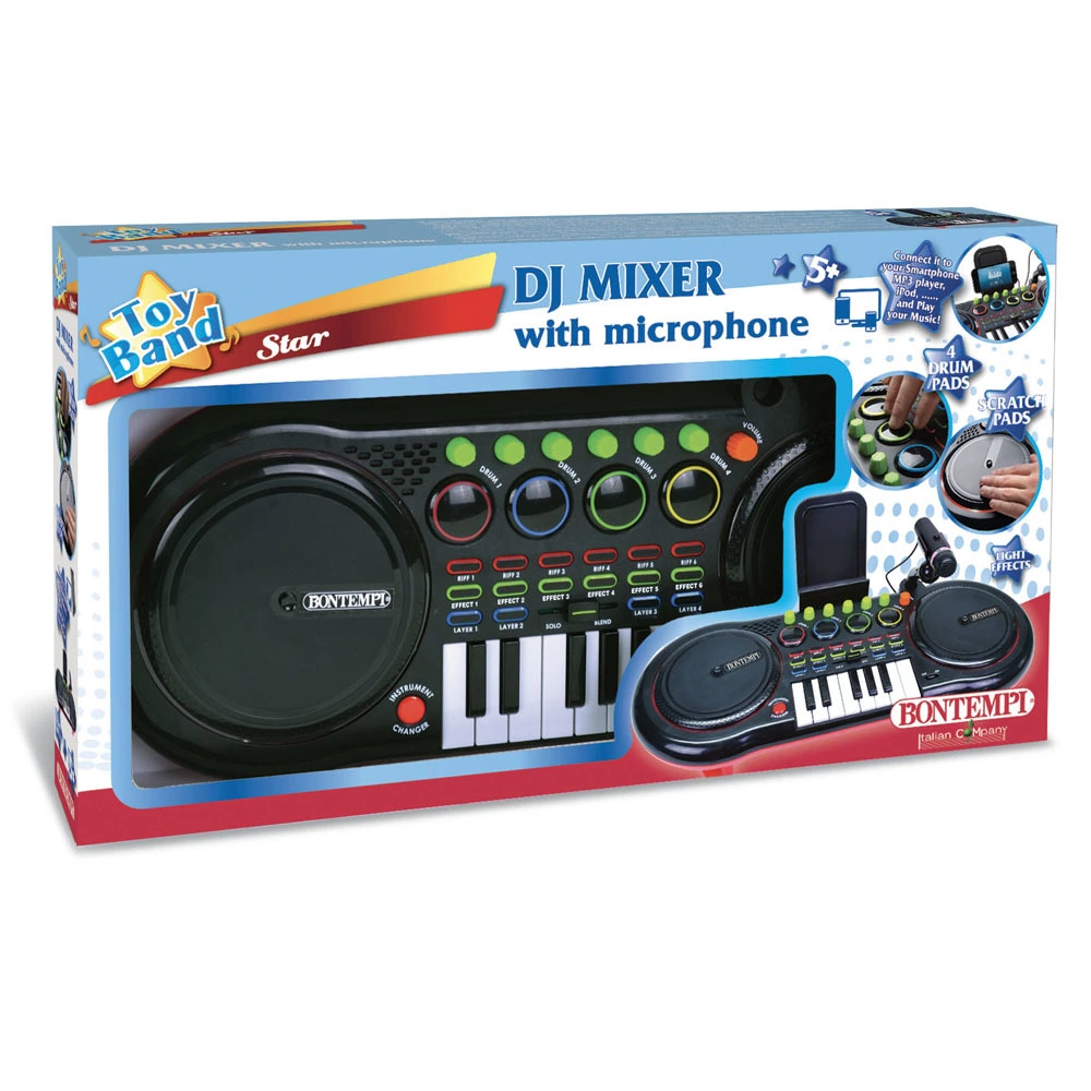 Bontempi Mixážní pult DJ s mikrofonem