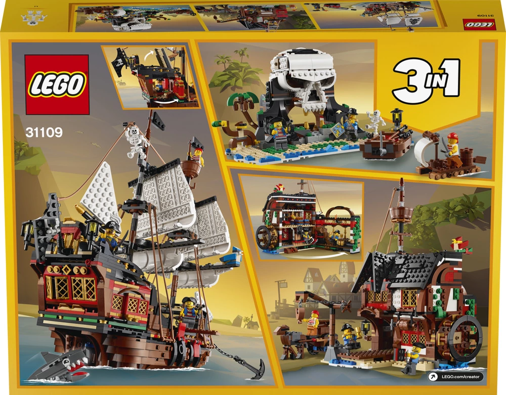 LEGO 31109 Creator Pirátská loď