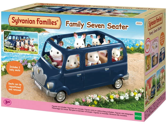 Sylvanian Families Rodinné auto modré
