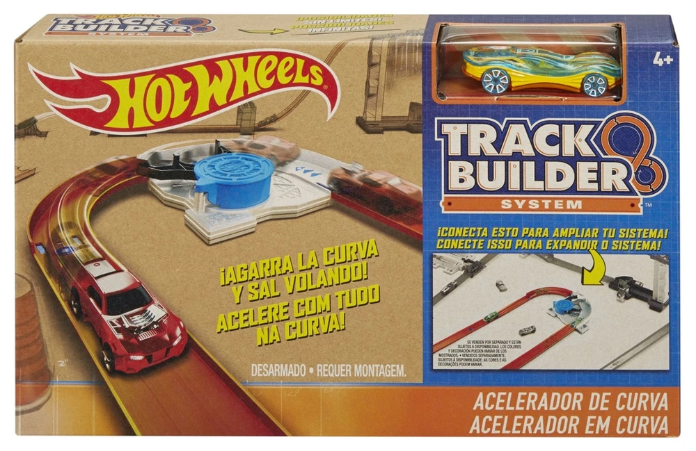HotWheels Track builder doplňky a dráhy assort