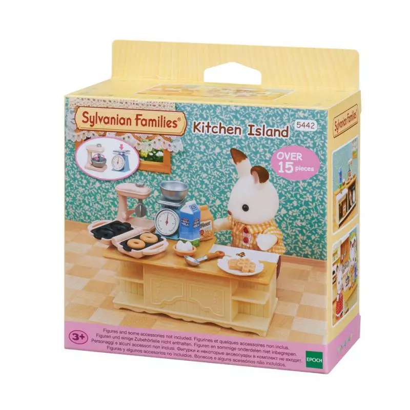 Sylvanian Families Nábytek - kuchyňský ostrov s příslušenstvím